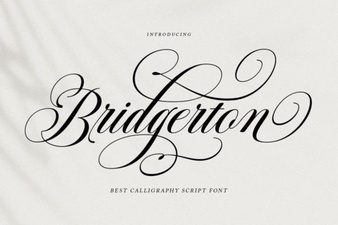 Discover the Elegant Bridgerton Font for Your Design Projects