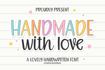 Handmade with Love Font – Free Script Font Download