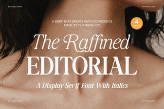 Raffined Font: Elegant Typography for Creative Projects